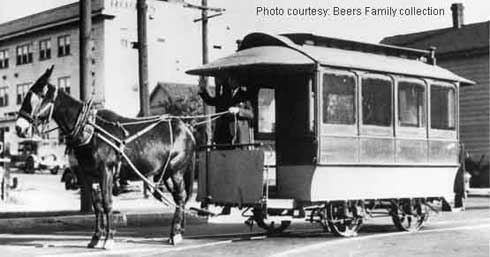 Horse Drawn Rail Car