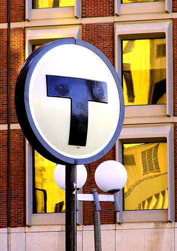 T sign